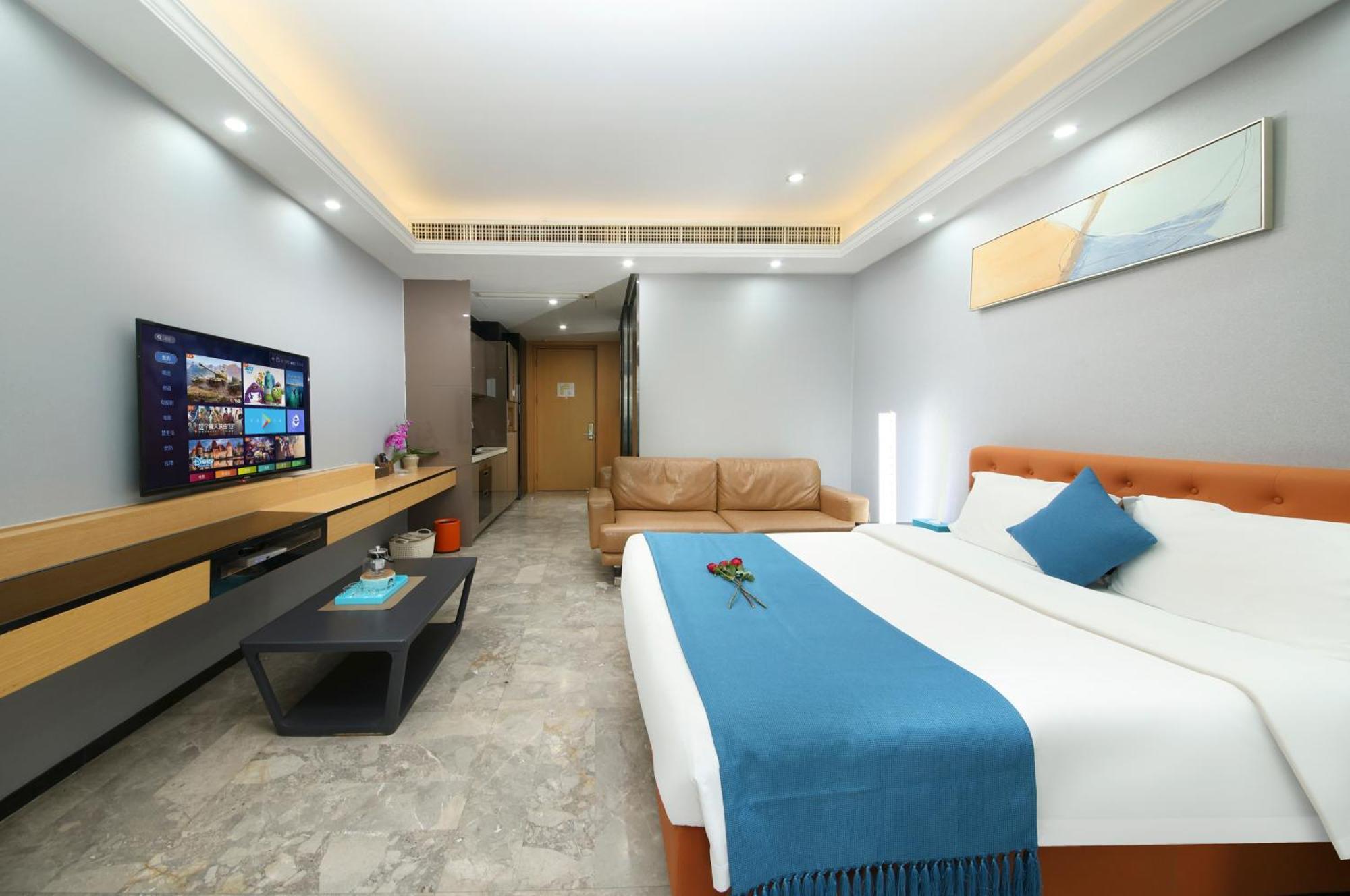 Boman Holiday Apartment Bei Jing Lu Jie Deng Du Hui Branch Guangzhou Exterior photo