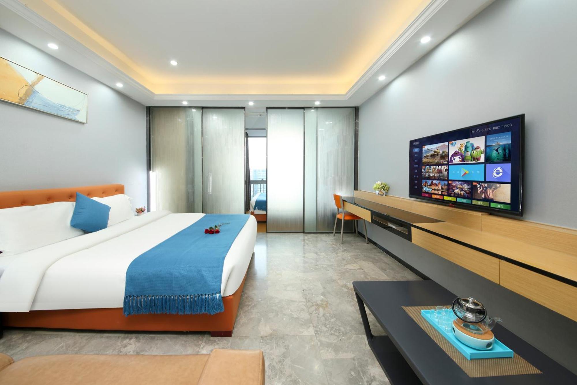 Boman Holiday Apartment Bei Jing Lu Jie Deng Du Hui Branch Guangzhou Exterior photo