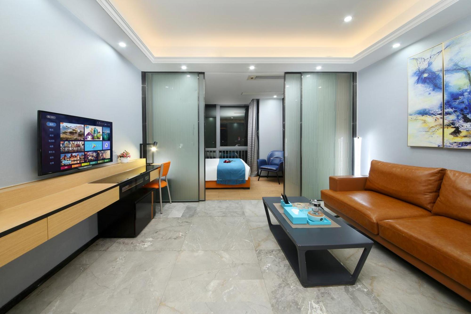 Boman Holiday Apartment Bei Jing Lu Jie Deng Du Hui Branch Guangzhou Exterior photo