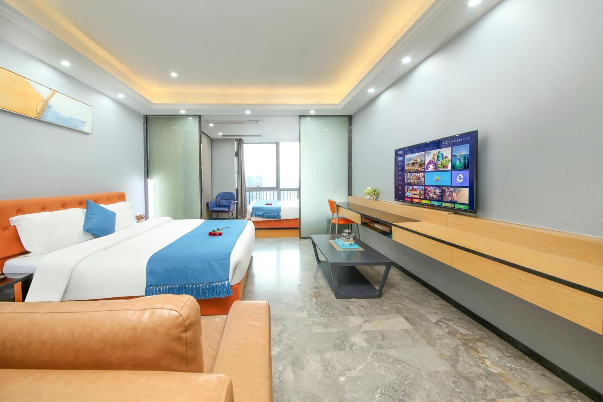 Boman Holiday Apartment Bei Jing Lu Jie Deng Du Hui Branch Guangzhou Exterior photo