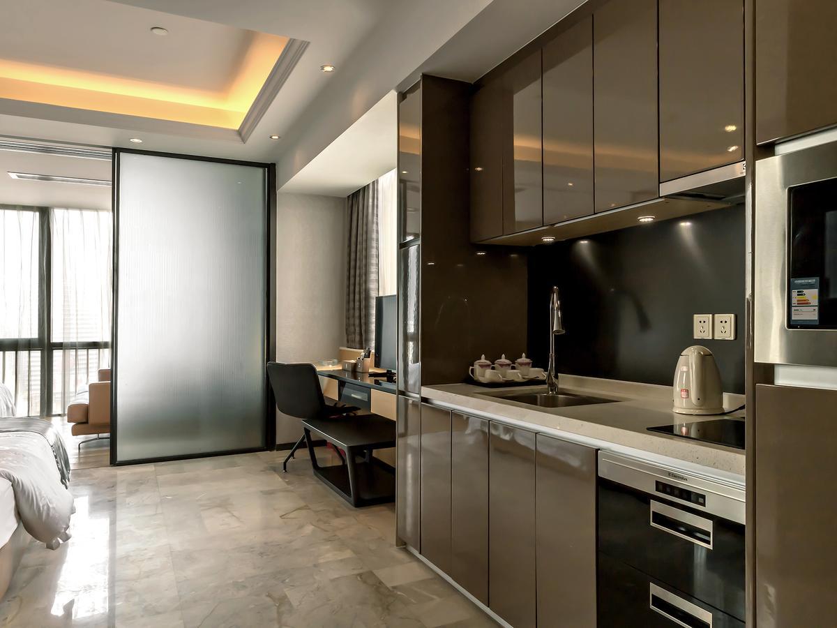 Boman Holiday Apartment Bei Jing Lu Jie Deng Du Hui Branch Guangzhou Exterior photo